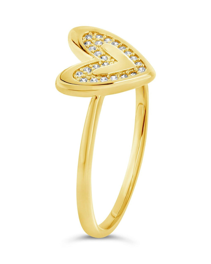 Mabel CZ Heart Ring