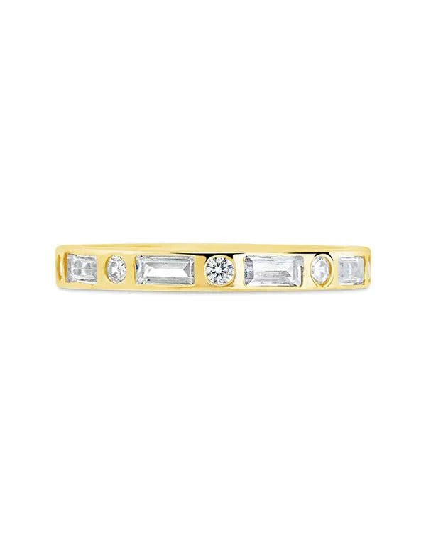 Ethel CZ Band Ring