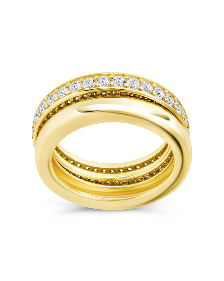 Jackie CZ Stacking Ring Set of 2
