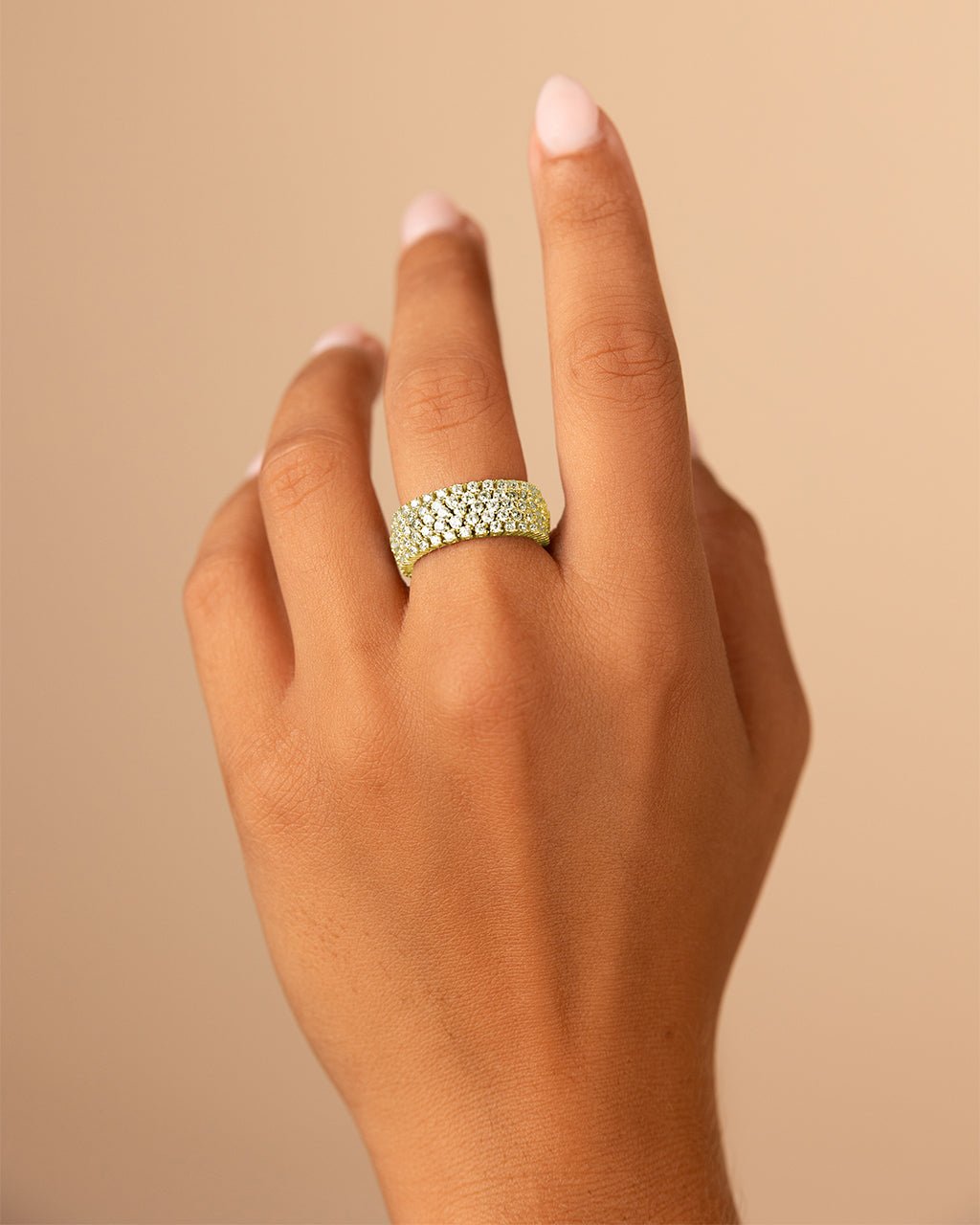 Yvonne CZ Stacking Ring
