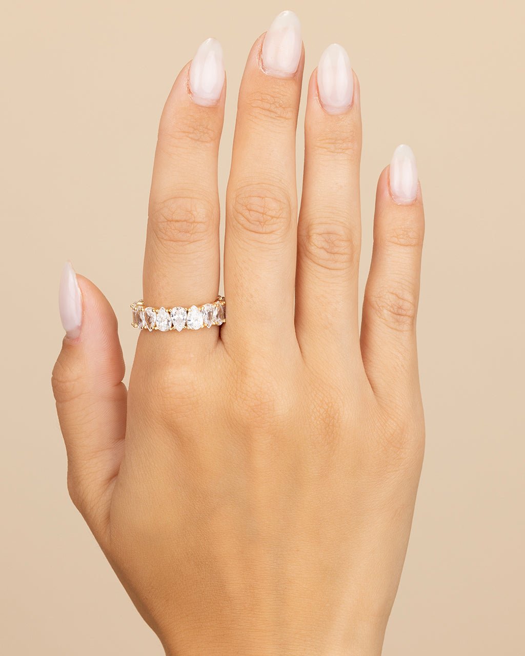 Janis CZ Eternity Band Ring