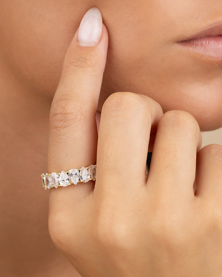 Janis CZ Eternity Band Ring