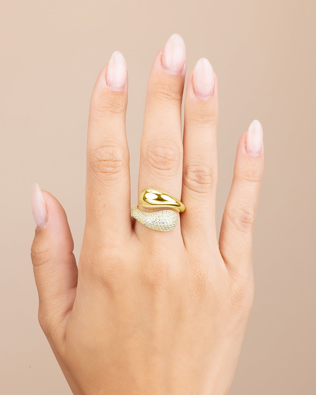 Cecilia CZ Open Ring