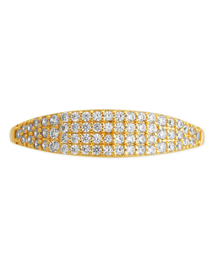 Pave Signet Ring