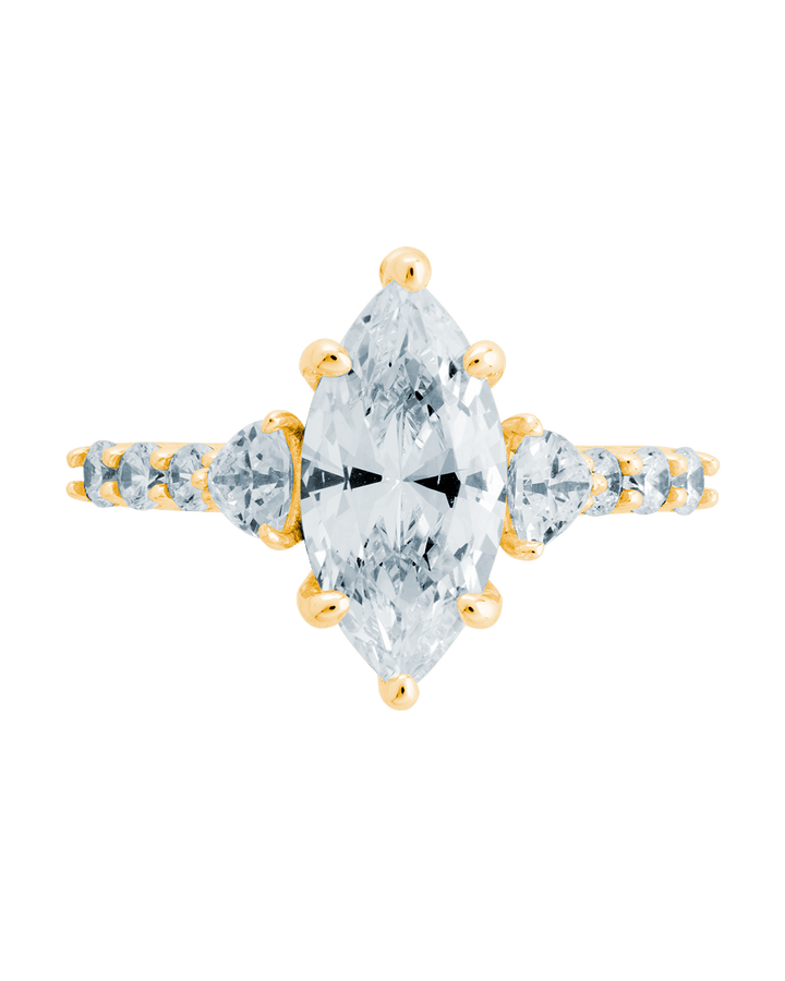 Marquise & Trillion Ring