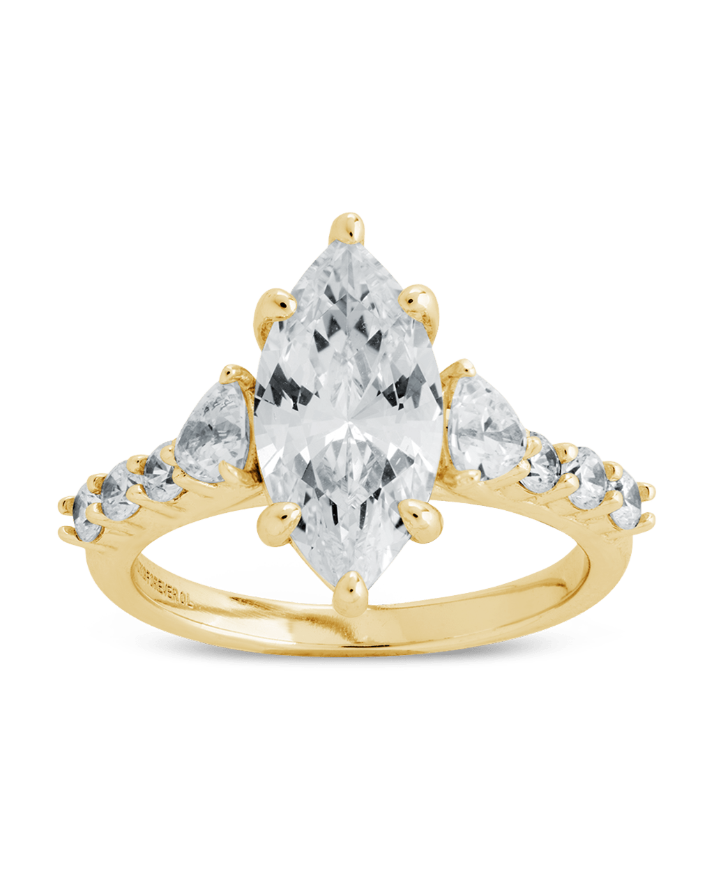 Marquise & Trillion Ring