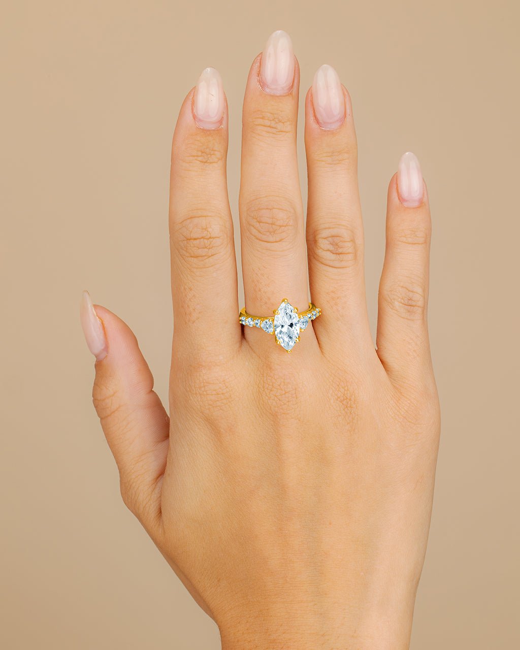 Marquise & Trillion Ring