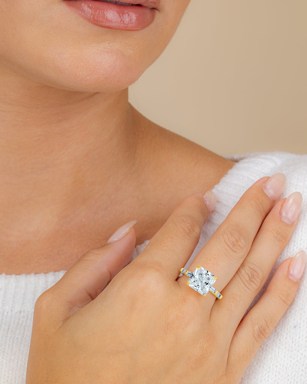 Princess Baguette Ring