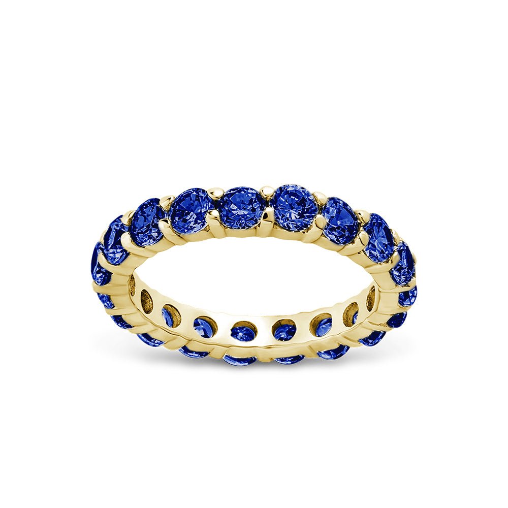 Gracie Sapphire CZ Eternity Ring