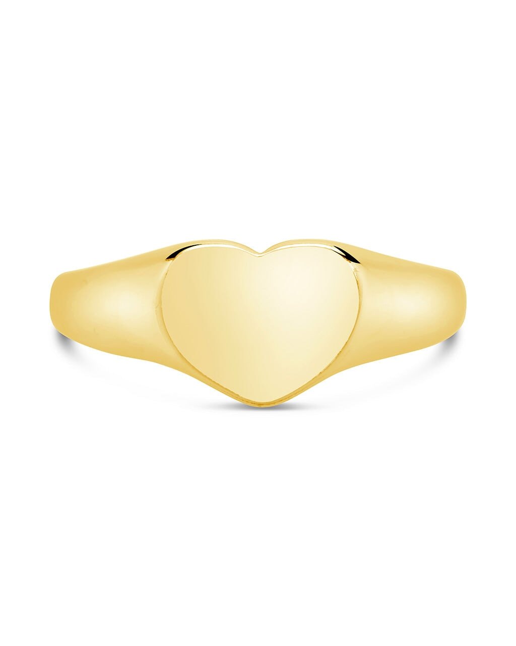 Cora Heart Signet Ring