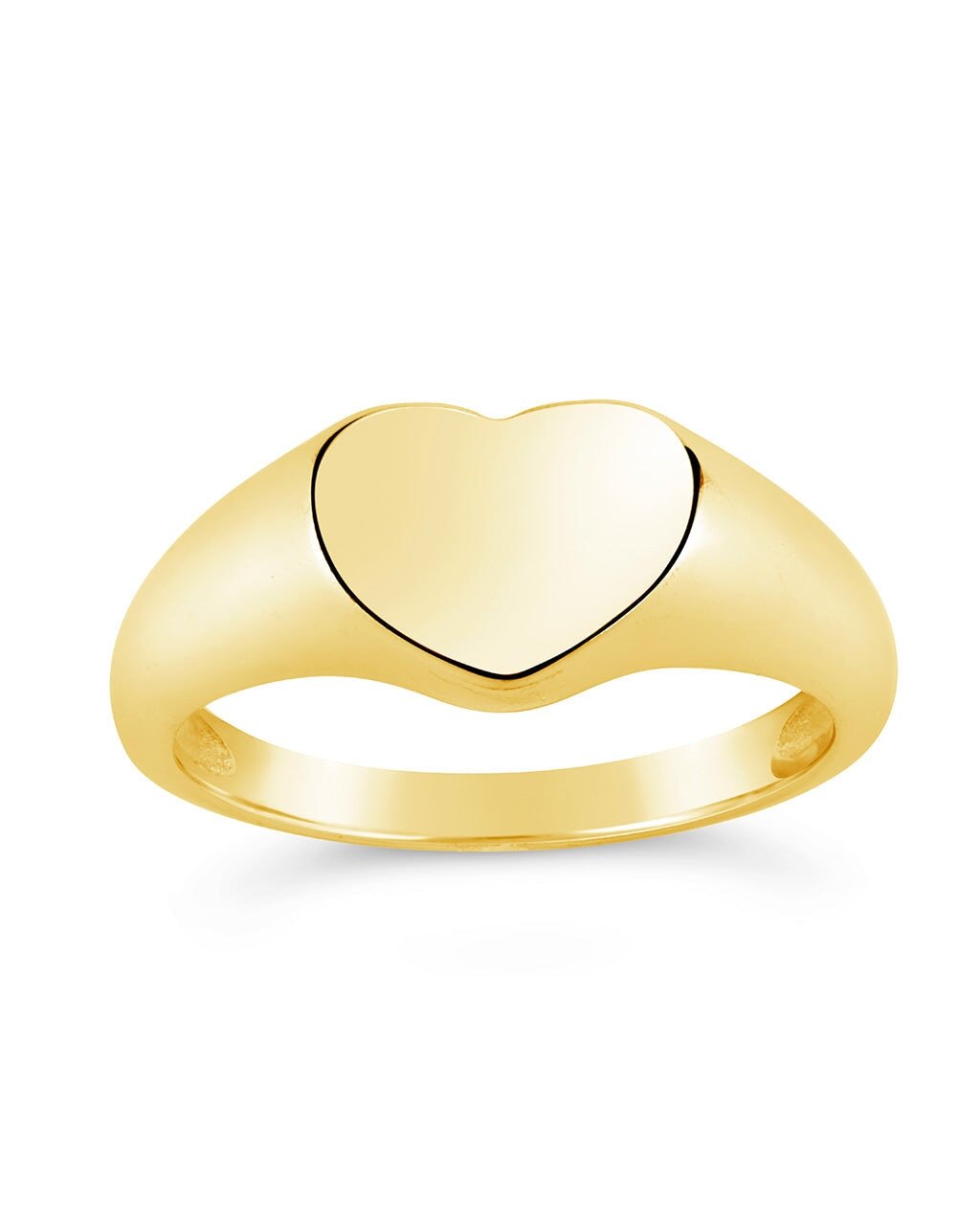 Cora Heart Signet Ring