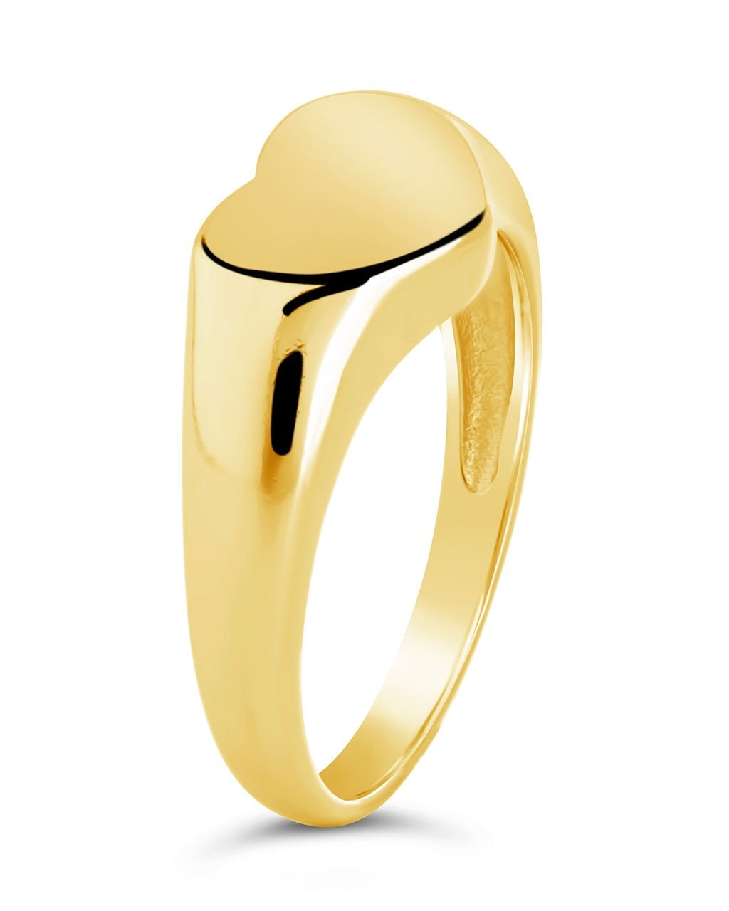 Cora Heart Signet Ring