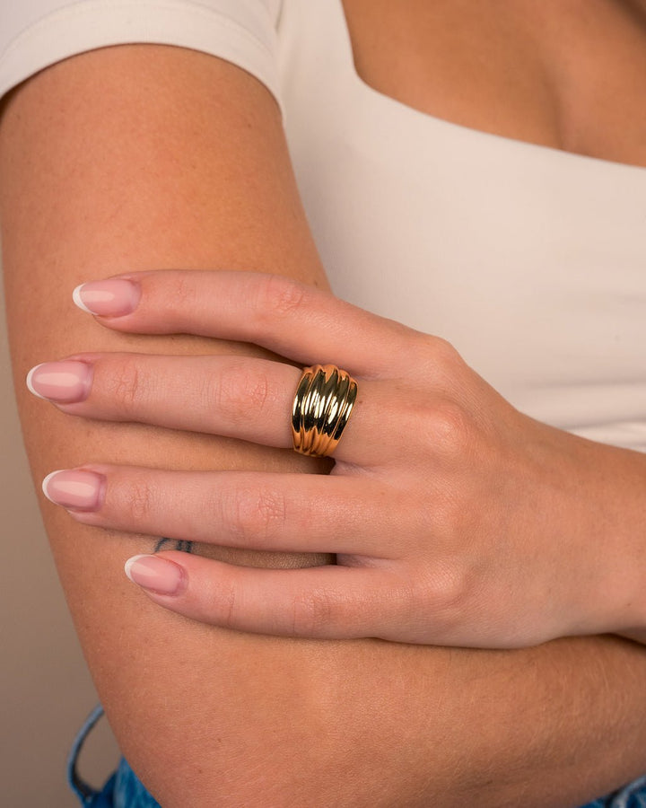 Skylar Layered Statement Ring
