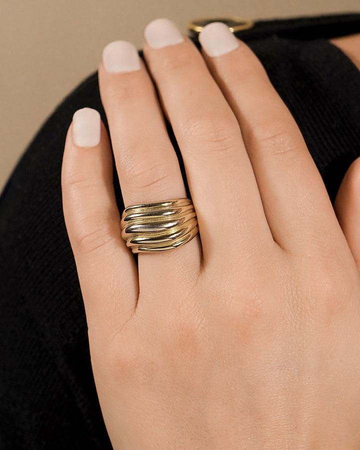 Skylar Layered Statement Ring
