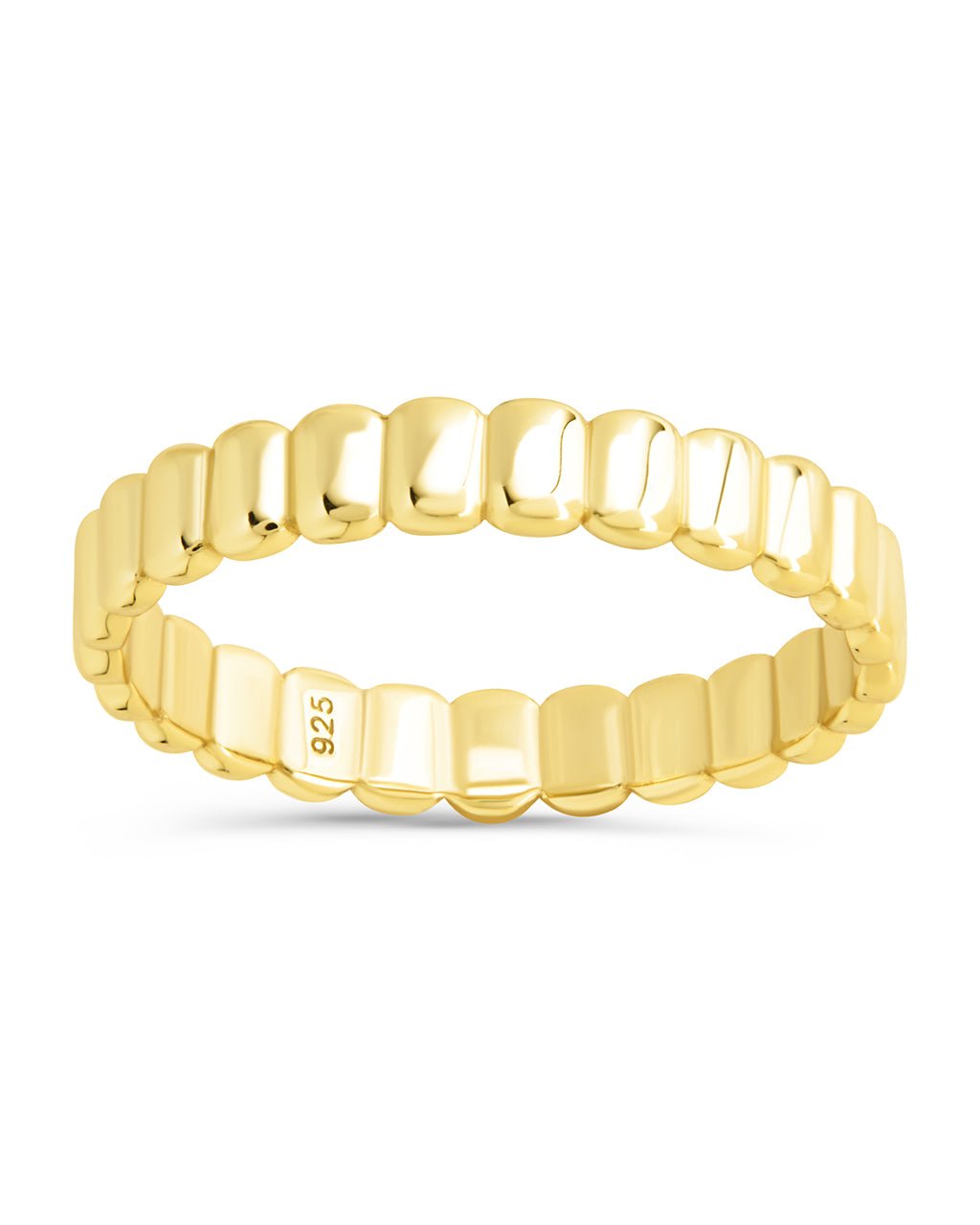 Stacey Textured Band Ring