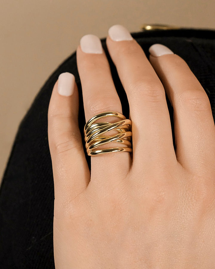 Rebecca Layered Stacking Ring