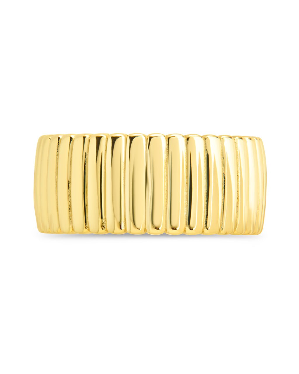 Robyn Ribbed Band Ring