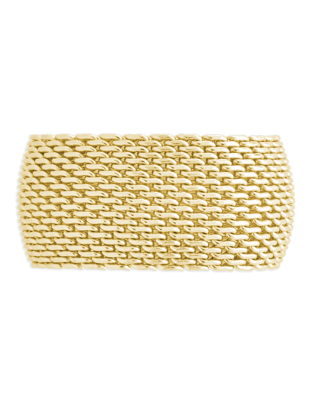 Wide Mesh Ring