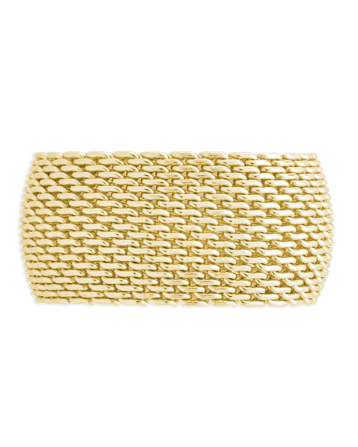 Wide Mesh Ring