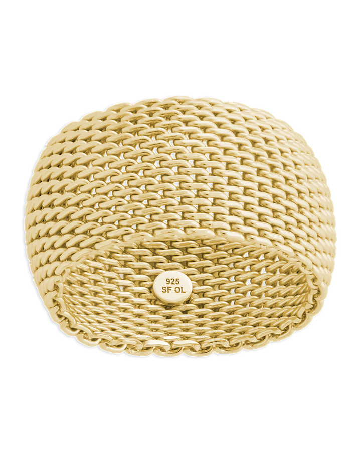 Wide Mesh Ring