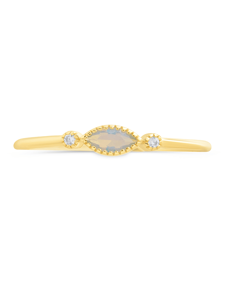 Karina CZ Mother of Pearl Ring