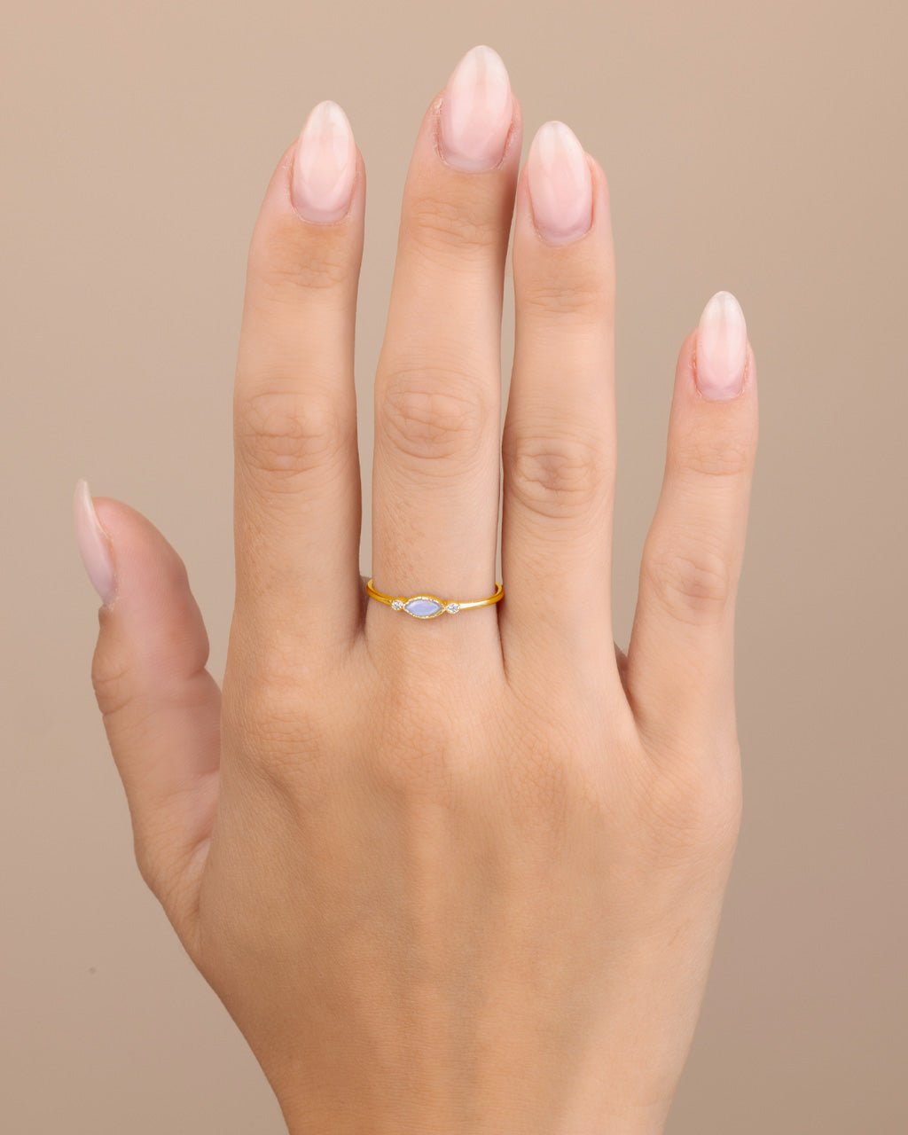 Karina CZ Mother of Pearl Ring