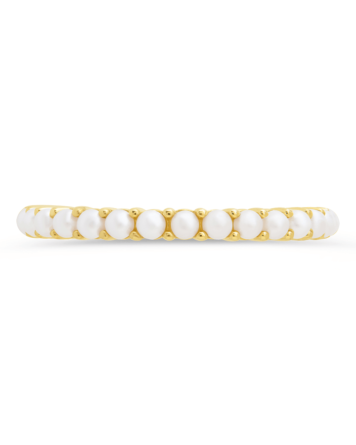 Gianna Pearl Eternity Ring