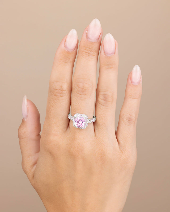 Pink CZ Legacy Ring