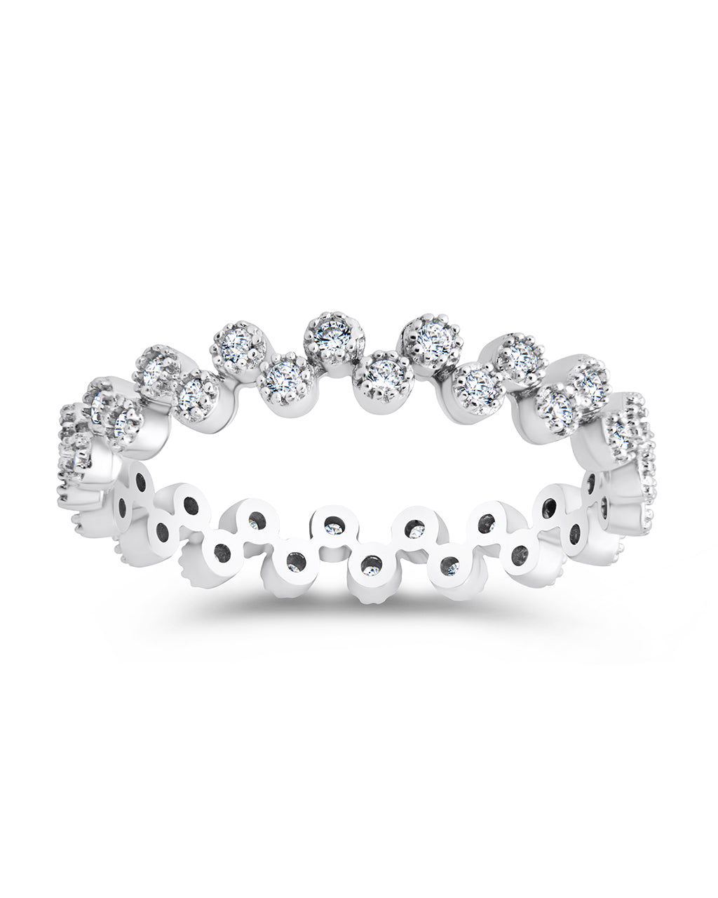 Bubbles Band Ring