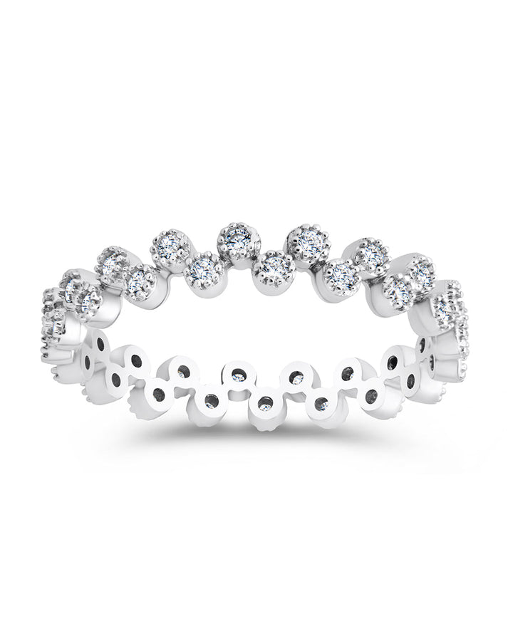 Bubbles Band Ring