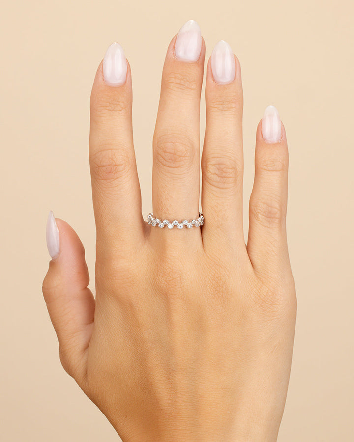 Bubbles Band Ring