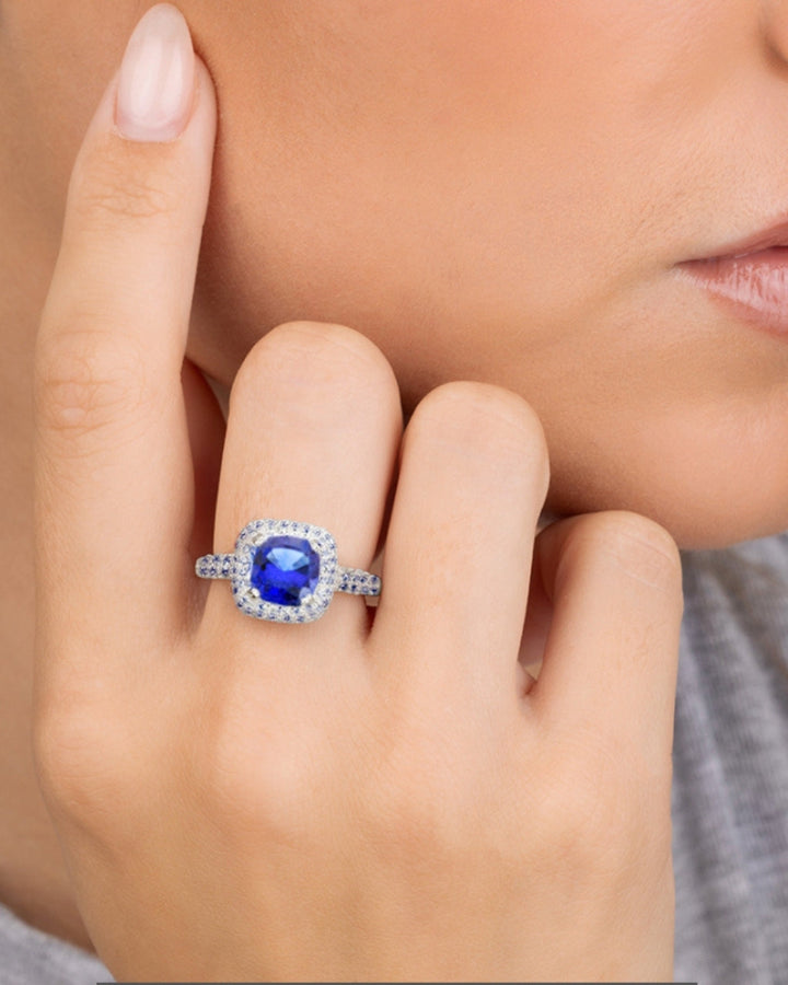 Sapphire CZ Legacy Ring
