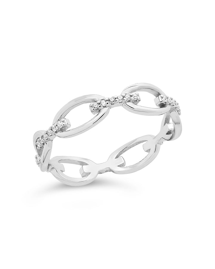 Open Chain Link Ring