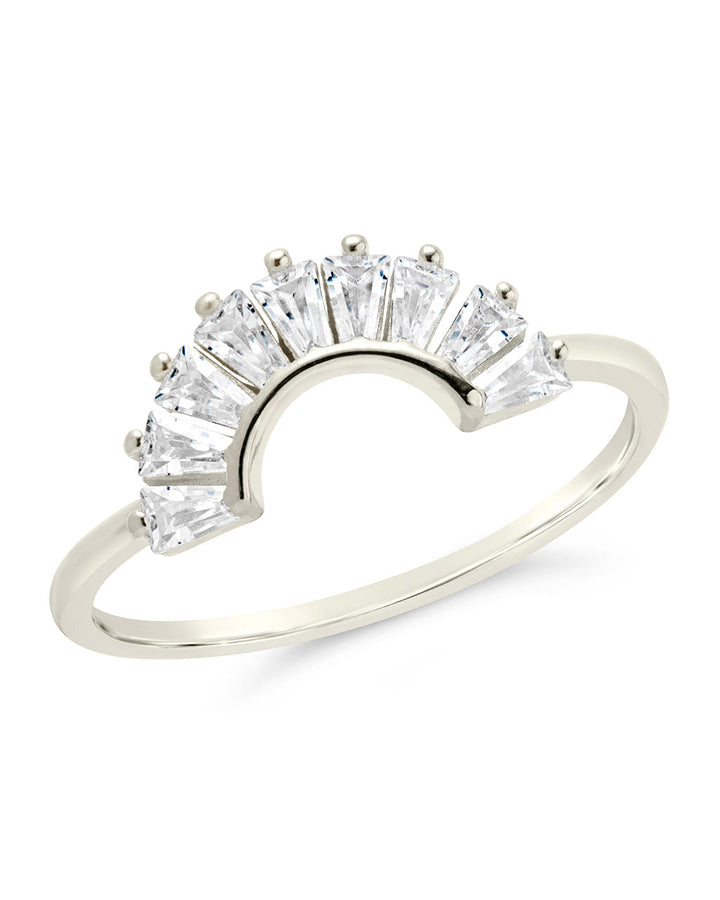 Sterling Silver CZ Dawn Stacking Ring by Sterling Forever