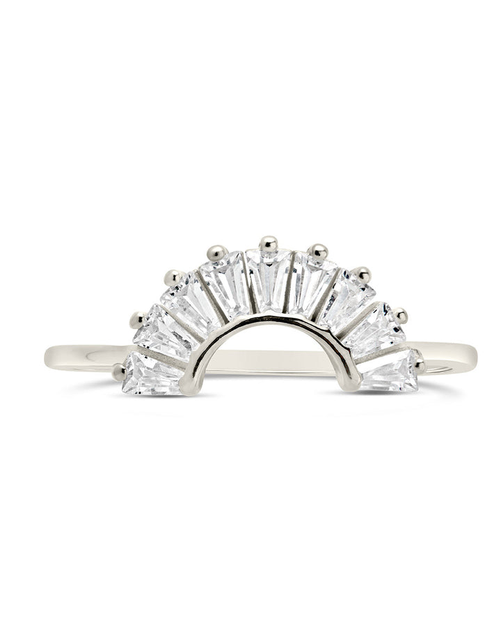 Sterling Silver CZ Dawn Stacking Ring by Sterling Forever