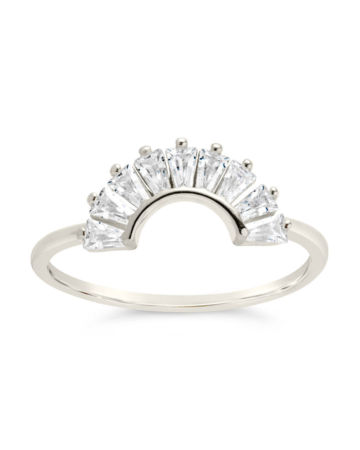 Sterling Silver CZ Dawn Stacking Ring by Sterling Forever