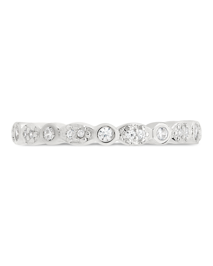 CZ Bezel Band Ring