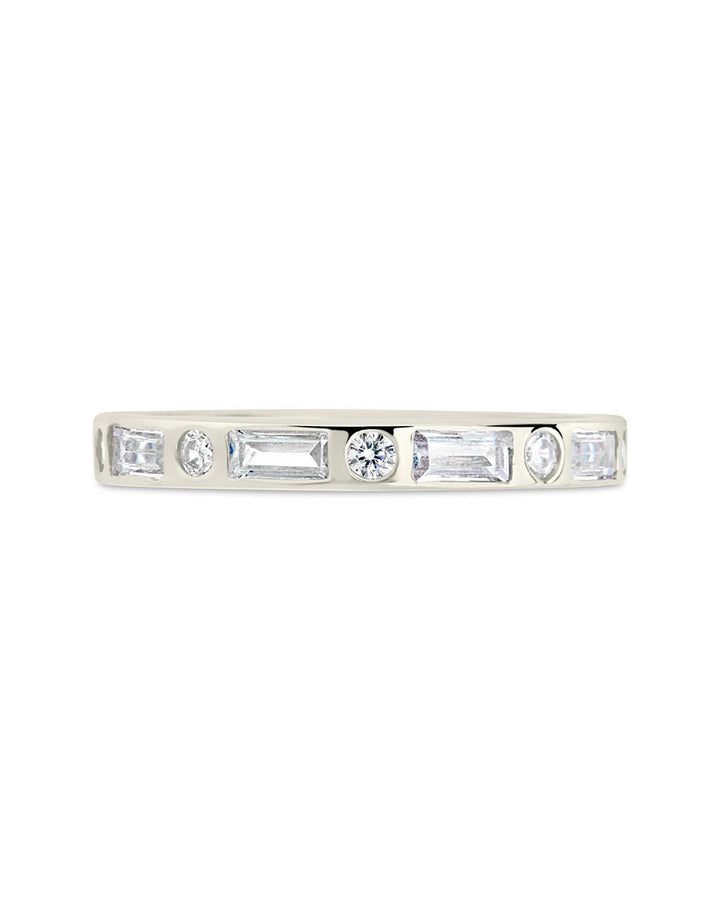 Ethel CZ Band Ring