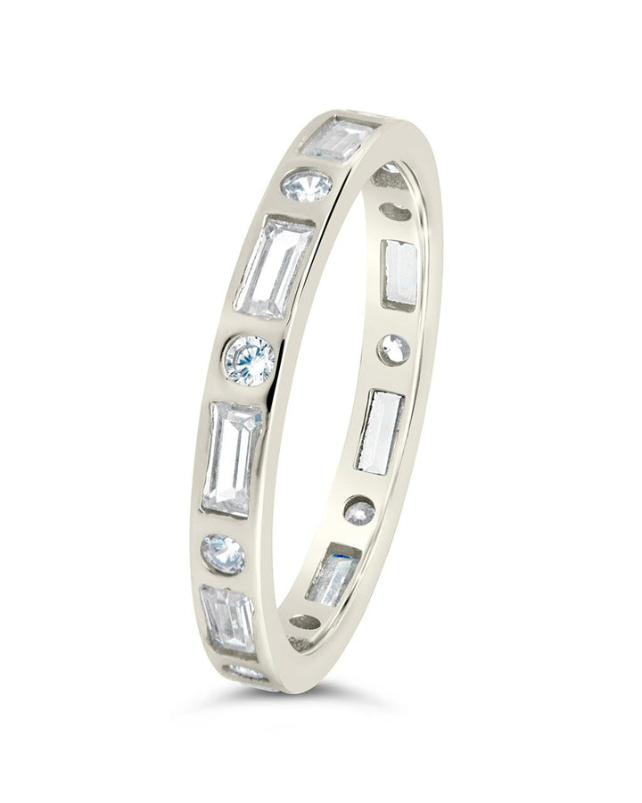 Ethel CZ Band Ring