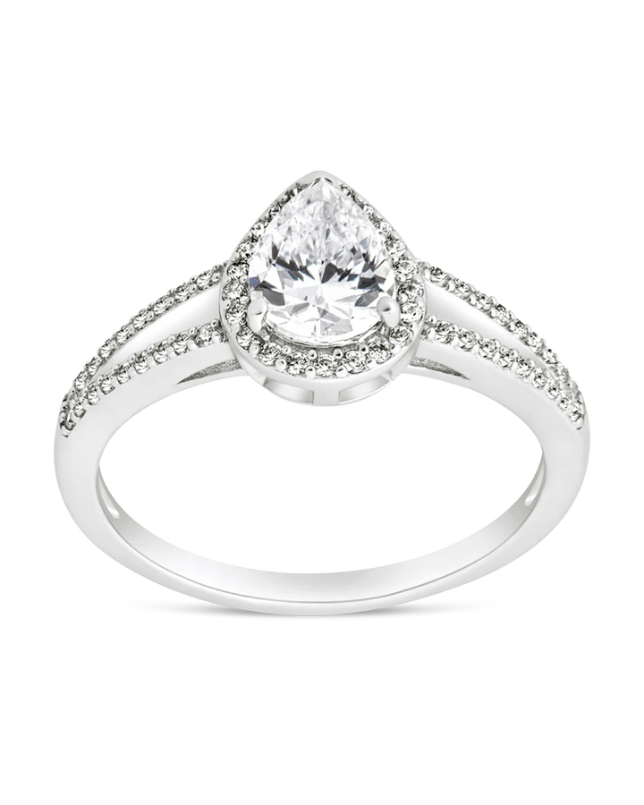 Pear Cut Engagement Ring