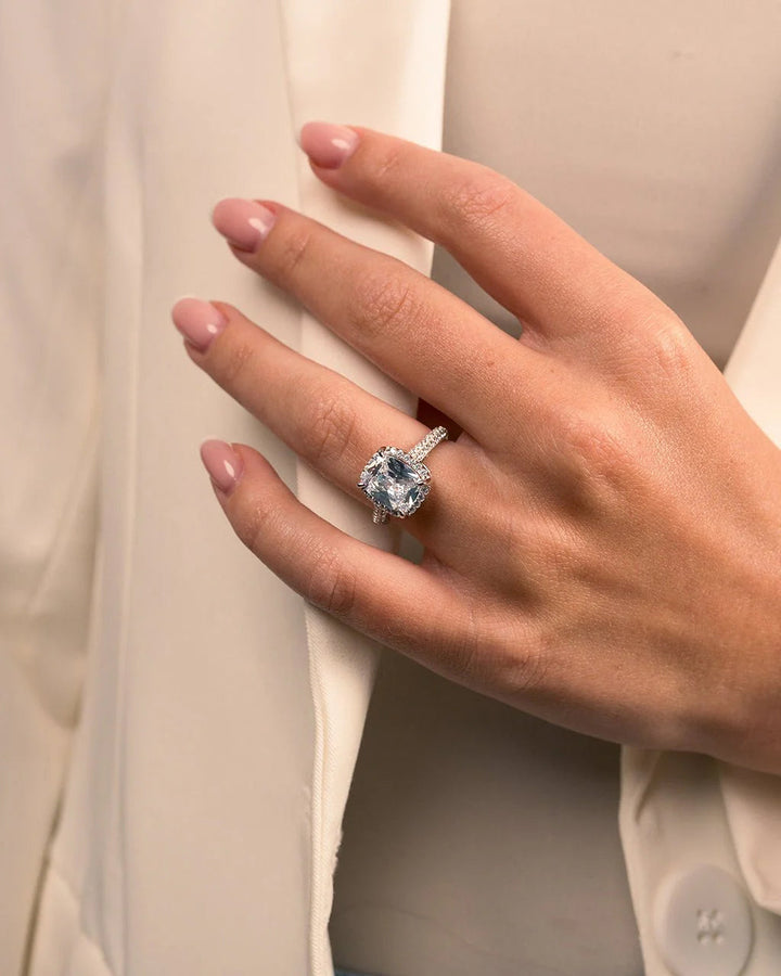 Jessa CZ Radiant Ring