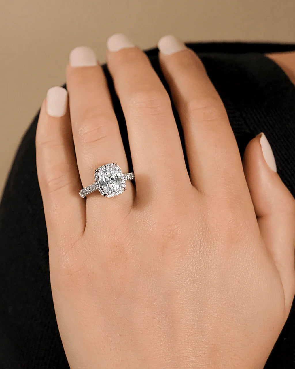 Jessa CZ Radiant Ring