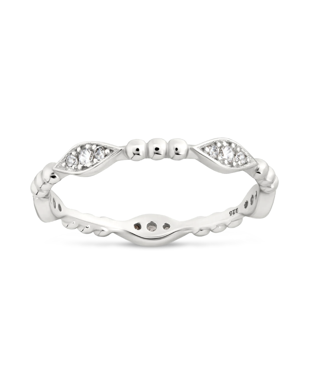 Lydia CZ Bubble Ring