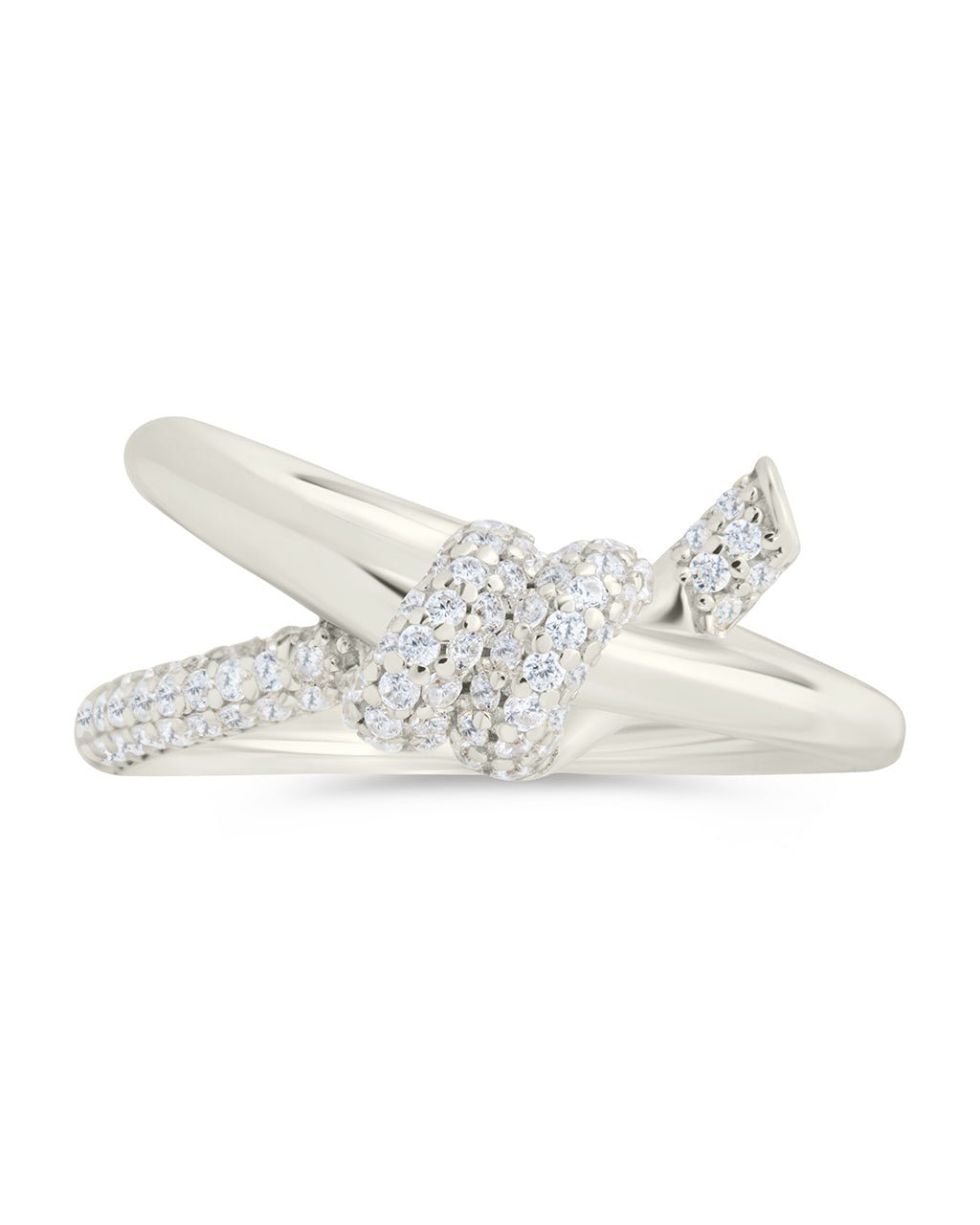 Irene CZ Twisted Ring