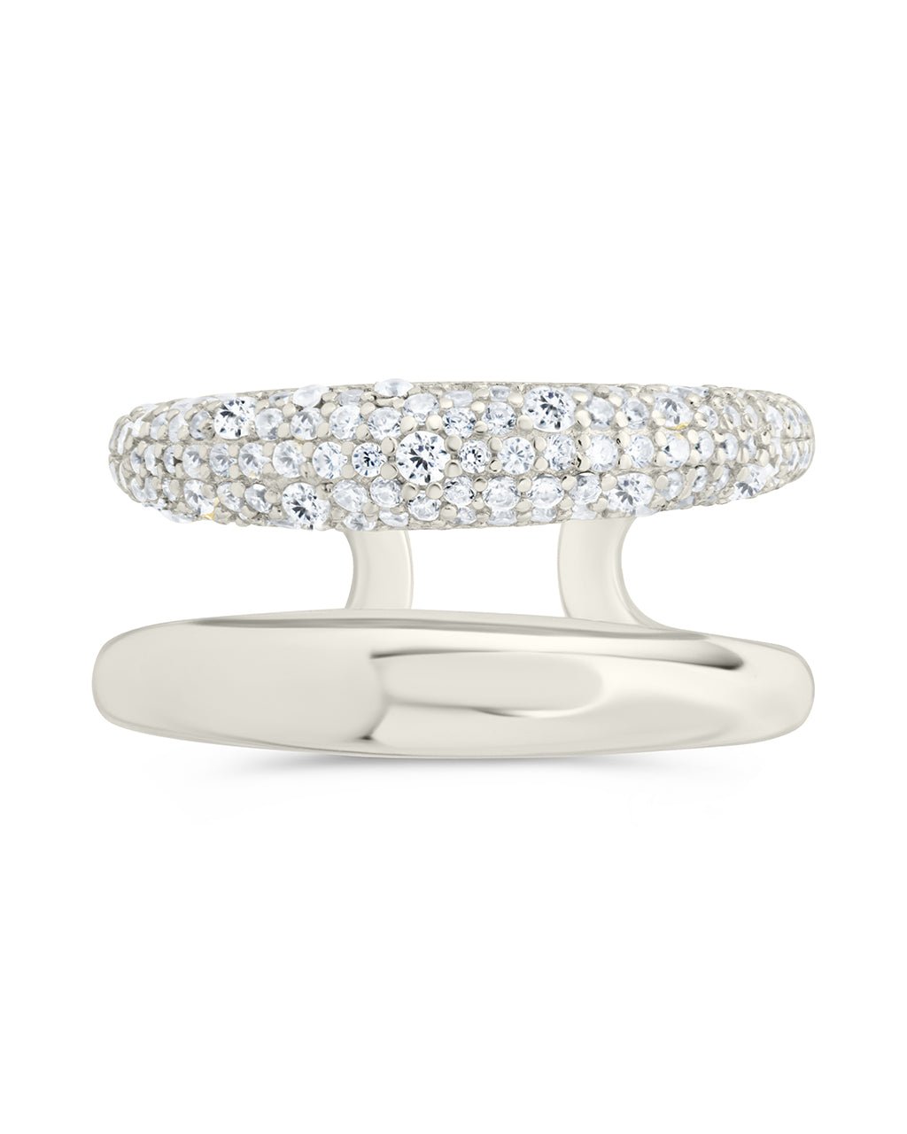 Maisey CZ Studded Open Ring
