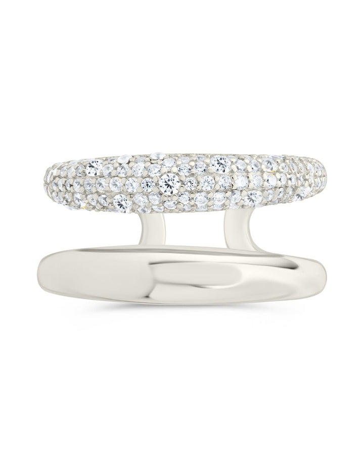 Maisey CZ Studded Open Ring