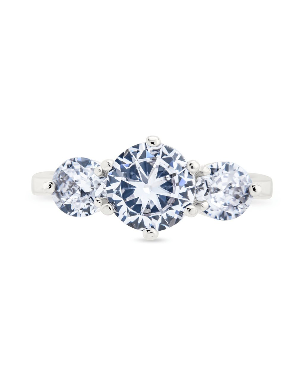 Nia CZ Round Ring