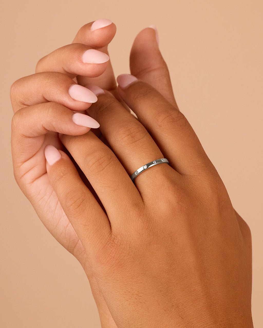 Mindy CZ Studded Ring