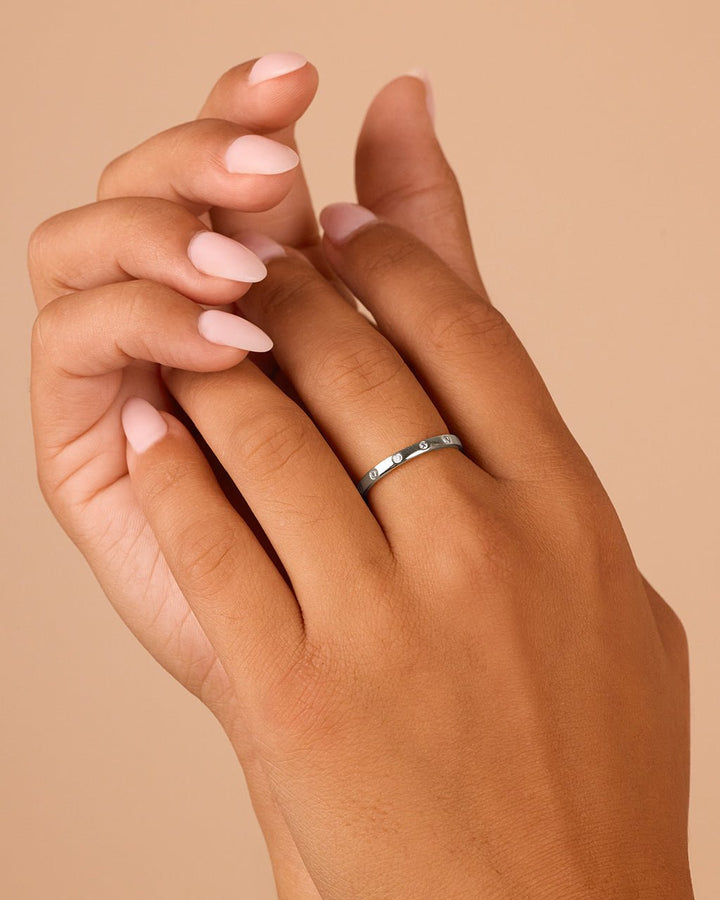 Mindy CZ Studded Ring