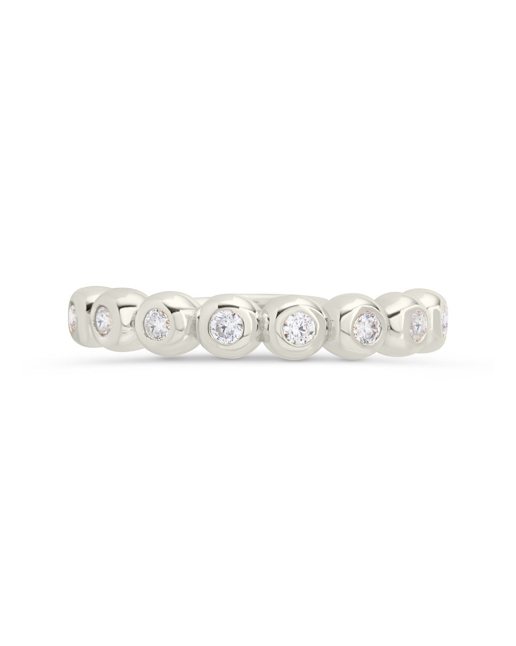 Trisha CZ Bezel Ring